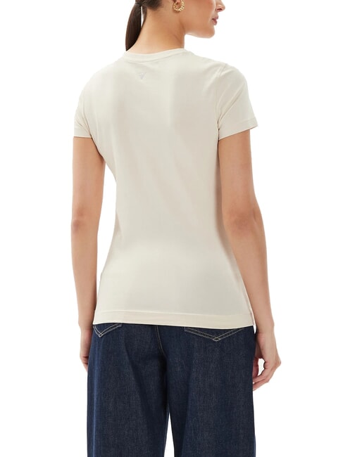 FLOWERS Camiseta elástica rubor vainilla - camiseta