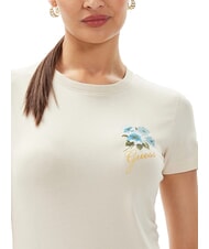 GUESS FLOWERS Camiseta elástica rubor vainilla - camiseta - 3