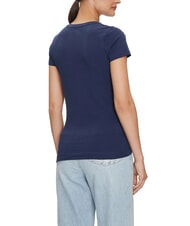 GUESS LOGO Camiseta con logo 4G y tachuelas mago azul - camiseta - 2