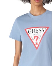 GUESS CLASSIC FIT LOGO camiseta con logo cinta azul - camiseta - 3