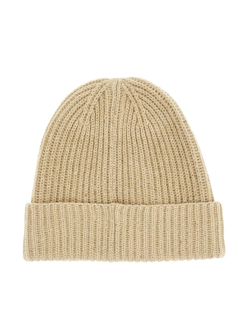 LUREX Gorro de mezcla de lana BEIGE - Sombreros