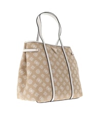 GUESS BEYZA  Bolso de hombro logotipo blanco - Bolsos Mujer - 2