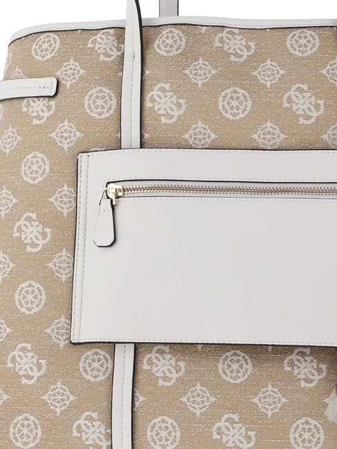 BEYZA  Bolso de hombro logotipo blanco - Bolsos Mujer