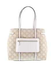 GUESS BEYZA  Bolso de hombro logotipo blanco - Bolsos Mujer - 4