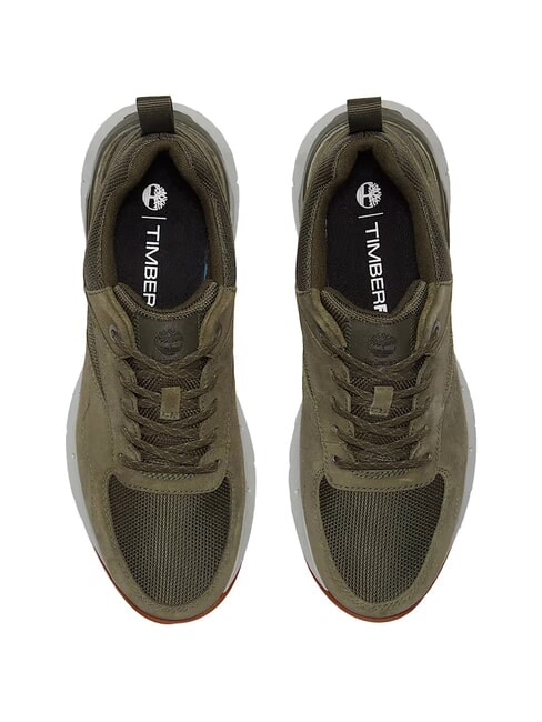 VOYAGER PARK  Zapatillas malla verde oscuro - Zapatos Hombre