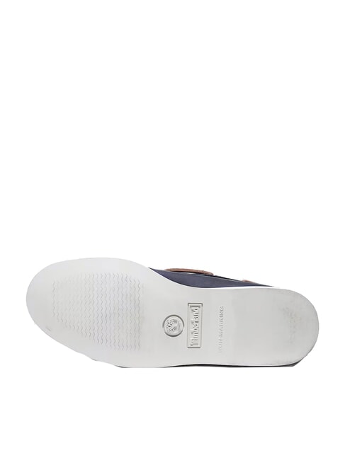 CLASSIC BOAT  Zapatos n&aacute;uticos de piel azul - Zapatos Hombre