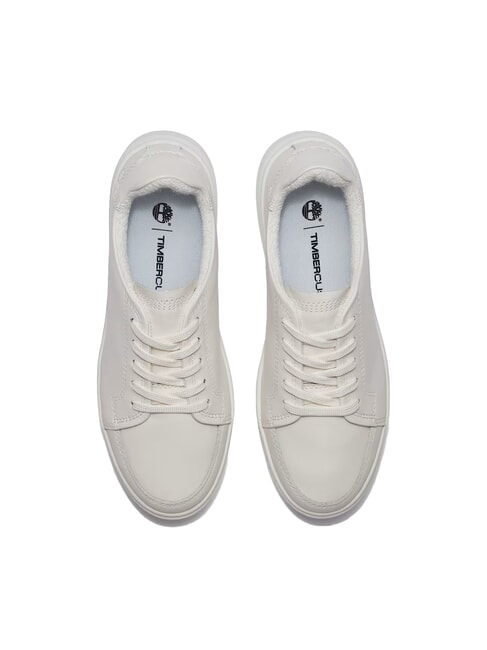 EMERSON STREET  Zapatillas de piel grano completo blanco - Zapatos Hombre
