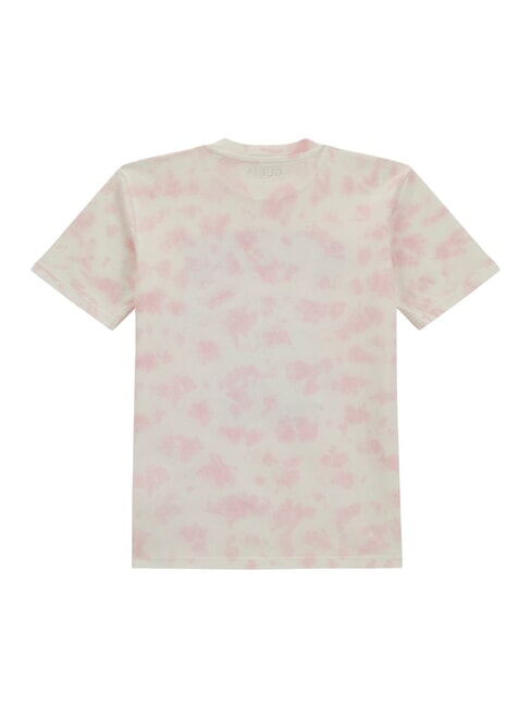 KIDS Camiseta estampada con estampado teñido anudado rosa - Camiseta niño