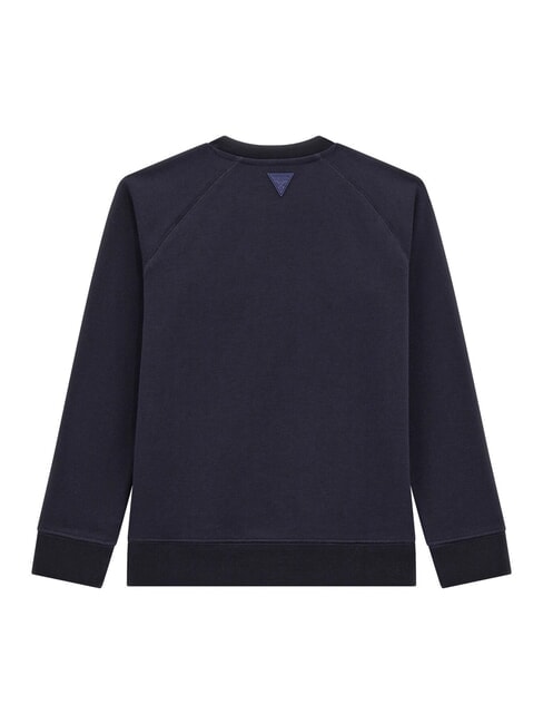 MINI ME KIDS Sudadera de cuello redondo con logo en relieve a753 mar profundo - Sudadera Bebé