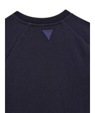 GUESS MINI ME KIDS Sudadera de cuello redondo con logo en relieve a753 mar profundo - Sudadera Bebé - 4