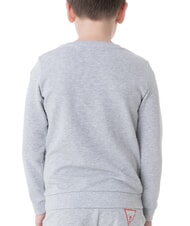 GUESS CORE KIDS Sudadera de manga larga con estampado de logo gris jaspeado claro - Sudadera Bebé - 5