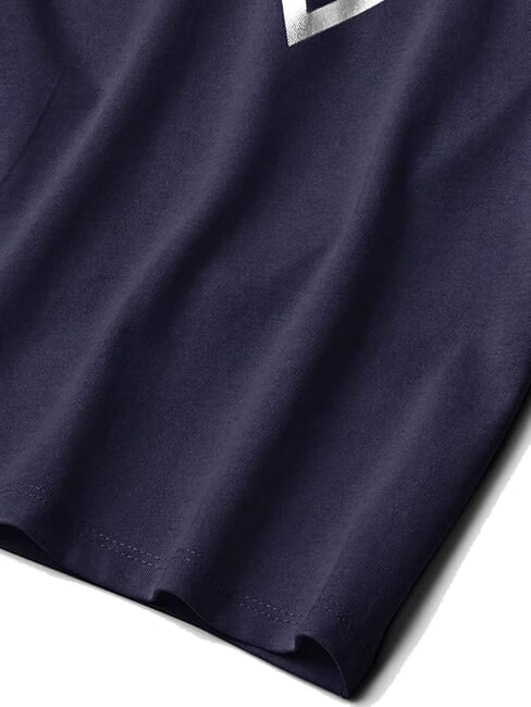 KIDS Camiseta con estampado de logotipo en forma de triángulo cubierta azul - Camiseta niño