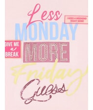 GUESS KIDS Camiseta con pedrería y lentejuelas ballet rosa - Camiseta niño - 3