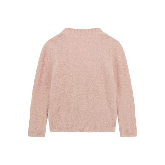 KIDS Cárdigan con botones rosas rosadas - Suéteres para niños
