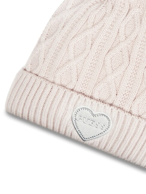 KIDS Gorro trenzado con pomp&oacute;n piedra muda - gorro bebe