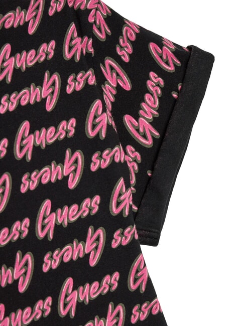 KIDS Camiseta con estampado de logotipo por toda la prenda aop supongo negro - Camiseta niño