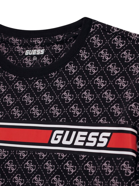 KIDS Camiseta con logotipo 4G en toda su extensión 4g aop negro azabache - Camiseta niño