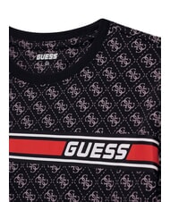 GUESS KIDS Camiseta con logotipo 4G en toda su extensión 4g aop negro azabache - Camiseta niño - 3