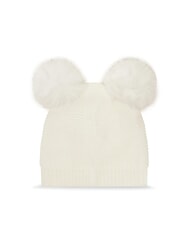 GUESS KIDS Conjunto de gorro y bufanda cremwhi - gorro bebe - 3