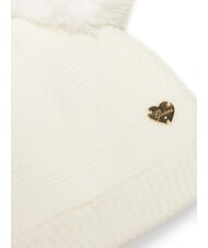 GUESS KIDS Conjunto de gorro y bufanda cremwhi - gorro bebe - 4