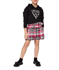 GUESS CORE KIDS Sudadera con capucha y estampado negro azabache con escarcha g - Sudadera Bebé - 5