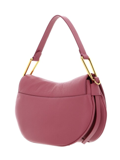 MAGIE SOFT Bolso bandolera de piel con bandolera rosa pulpa - Bolsos Mujer