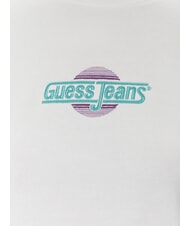 GUESS JEANS CN CROP Sudadera de algod&oacute;n purwhite - Sudaderas de mujer - 3