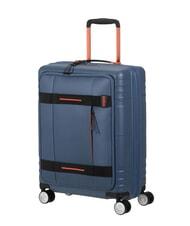 AMERICAN TOURISTER HELLO CABIN Carro de mano expandible azul marino/naranja - Equipaje de mano - 3