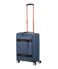 AMERICAN TOURISTER HELLO CABIN Carro de mano expandible azul marino/naranja - Equipaje de mano - 8