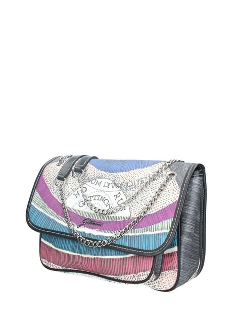 PLANETARIUM Bolso convertible con solapa noche/negro - Bolsos Mujer