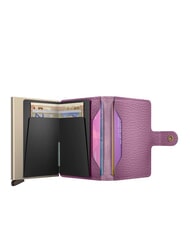 SECRID PEBBLE  Cartera de cuero martillado orqu&iacute;dea - Carteras Mujer - 2