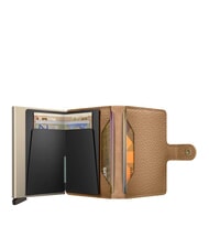 SECRID PEBBLE  Cartera de cuero martillado capuchino - Carteras Mujer - 2