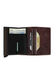 SECRID VINTAGE  Cartera de cuero fina - Carteras Hombre