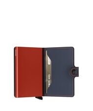 SECRID MATTE  Monedero con tarjetero con bloqueo RFID azul noche y naranja - Carteras Hombre - 3