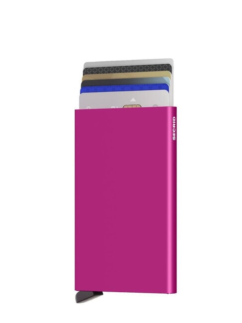 CARDPROTECTOR  Tarjetero con bloqueo RFID fucsia - Carteras Hombre