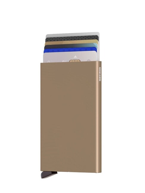 CARDPROTECTOR  Tarjetero con bloqueo RFID arena - Carteras Hombre