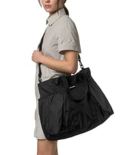 KWAY SAINT MALO Bolso shopper de playa maxi con 3 estuches negro también - Bolsos Mujer - 5