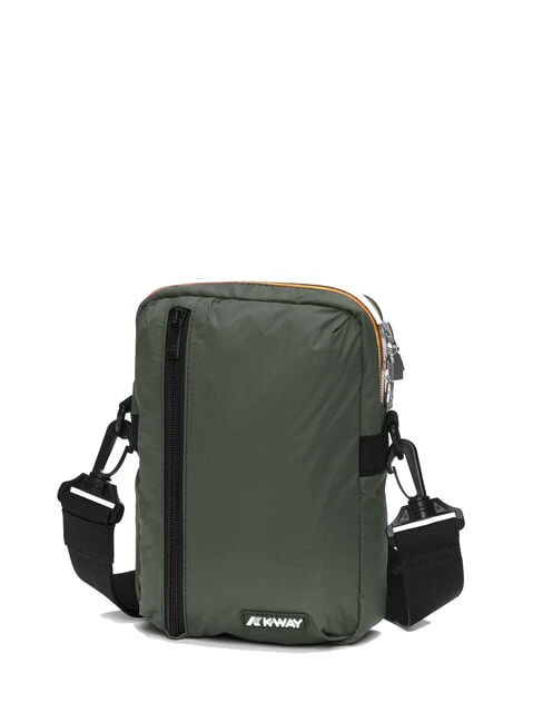 BARBITON Bolsa de nailon verde negruzco - Bandoleras Hombre