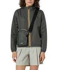 KWAY BARBITON Bolsa de nailon verde negruzco - Bandoleras Hombre - 4