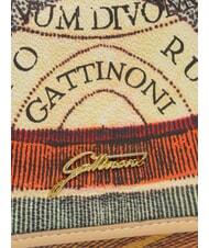 GATTINONI PLANETARIUM Bolso convertible con solapa clásico/beige - Bolsos Mujer - 3