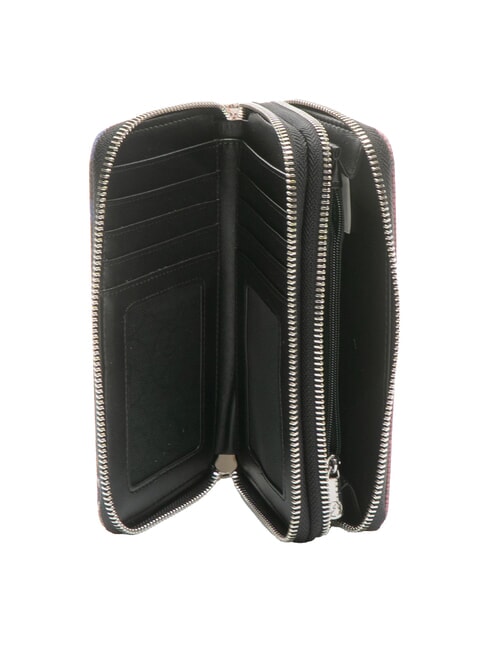 PLANETARIUM Cartera grande con doble cremallera noche/negro - Carteras Mujer