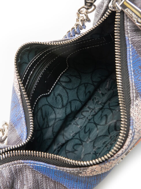 PLANETARIUM Bolso hobo con forma de media luna y correa para el hombro noche/negro - Bolsos Mujer