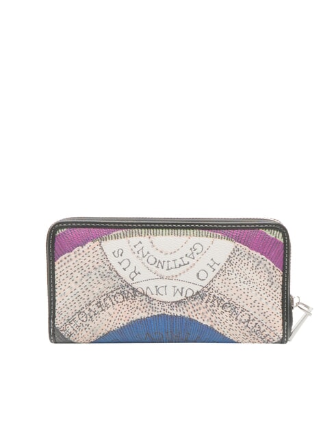 PLANETARIUM Cartera grande con cremallera alrededor noche/negro - Carteras Mujer