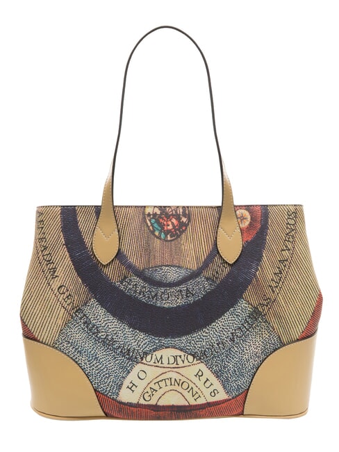 PLANETARIUM Bolso de hombro mediano clásico/beige - Bolsos Mujer