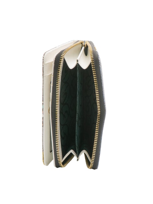 PLANETARIUM Monedero mediano tipo billetera Luna/blanca - Carteras Mujer