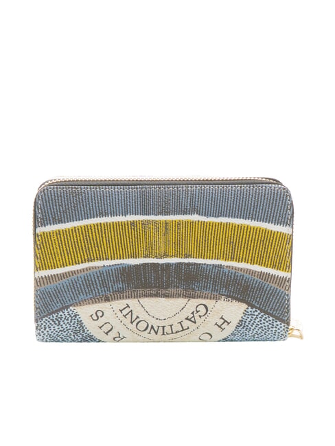 PLANETARIUM Monedero mediano tipo billetera Luna/blanca - Carteras Mujer