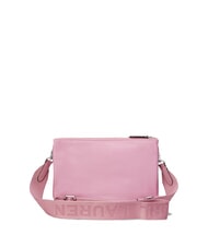 RALPH LAUREN LANDYN Bolso bandolera plano de nailon rosas malva - Bolsos Mujer - 3