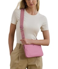 RALPH LAUREN LANDYN Bolso bandolera plano de nailon rosas malva - Bolsos Mujer - 6