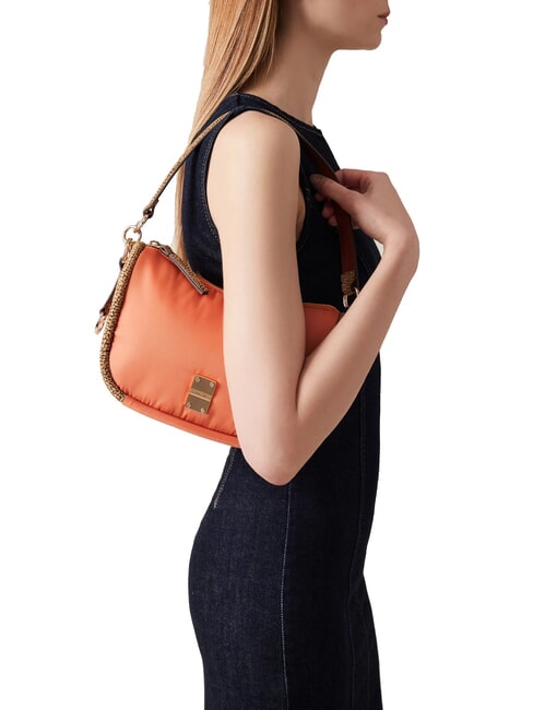 CAHIER  Bolso de hombro, con correa para el hombro mandarina/op natural - Bolsos Mujer