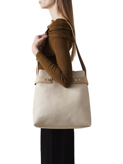 ARMOR  Bolso de hombro arena - Bolsos Mujer